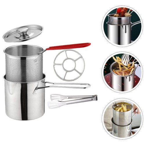 Stainless steel chip pan - steel,