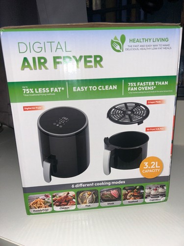 Large air fryer low fat - air,