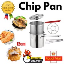 Large 12cm Chip Pan Deep Fat