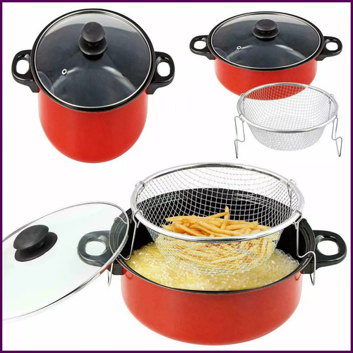 Large chip pan with - with, and