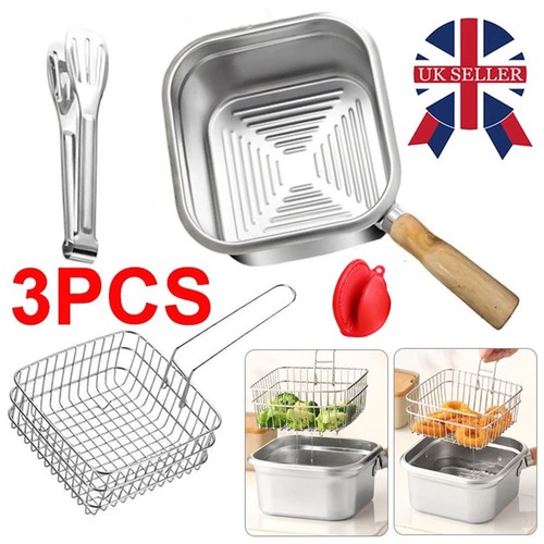 3pcs stainless steel - 3pcs, pan
