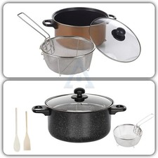 Large Non-Stick Chip Pan Set