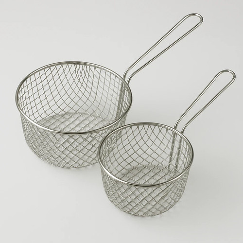 Chip pan frying - 2x, wire