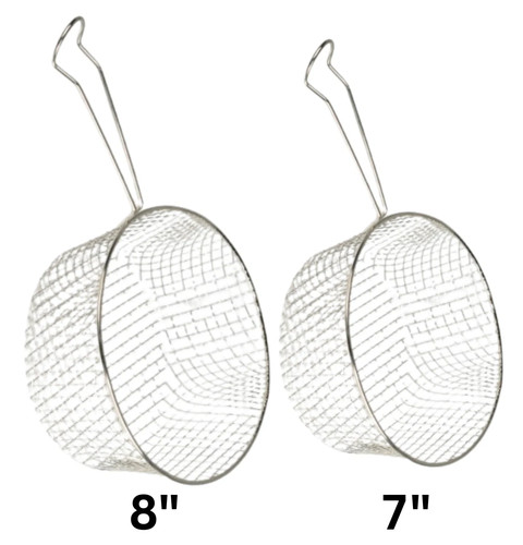 Chip pan frying - frying, wire