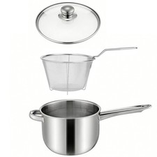 2 in 1 Large Stainless Steel