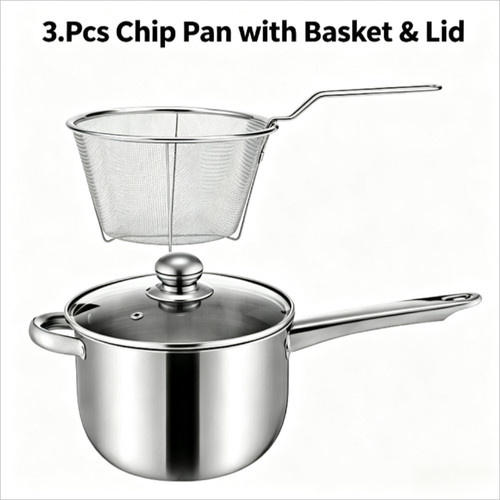 3pcs set large stainless - 3pcs/set,