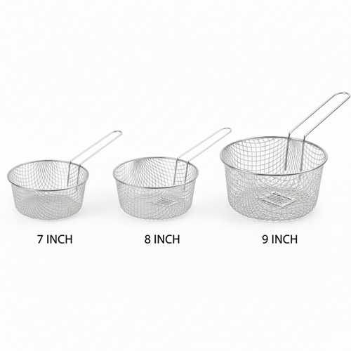 Chip pan fryer baskets - pan,