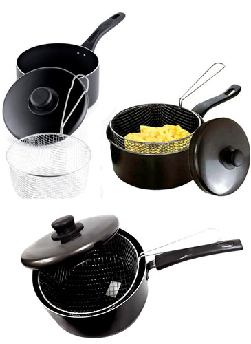 Large 23cm chip - fryer, with